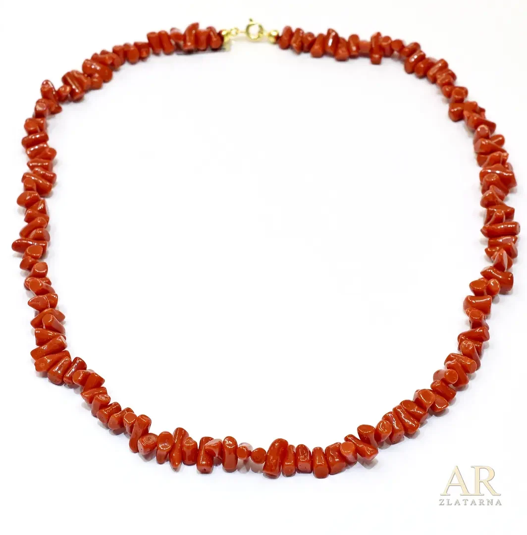 Koraljna ogrlica 50cm