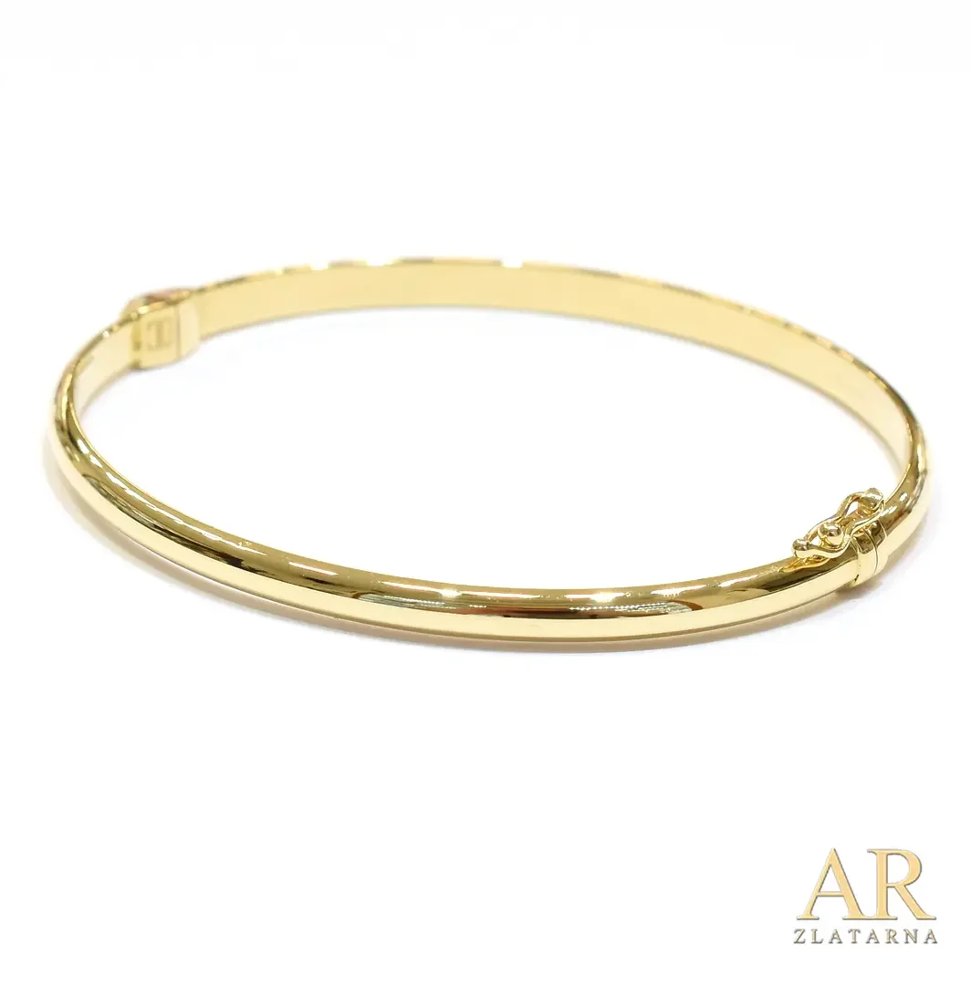 Zlatna narukvica kruta 18cm