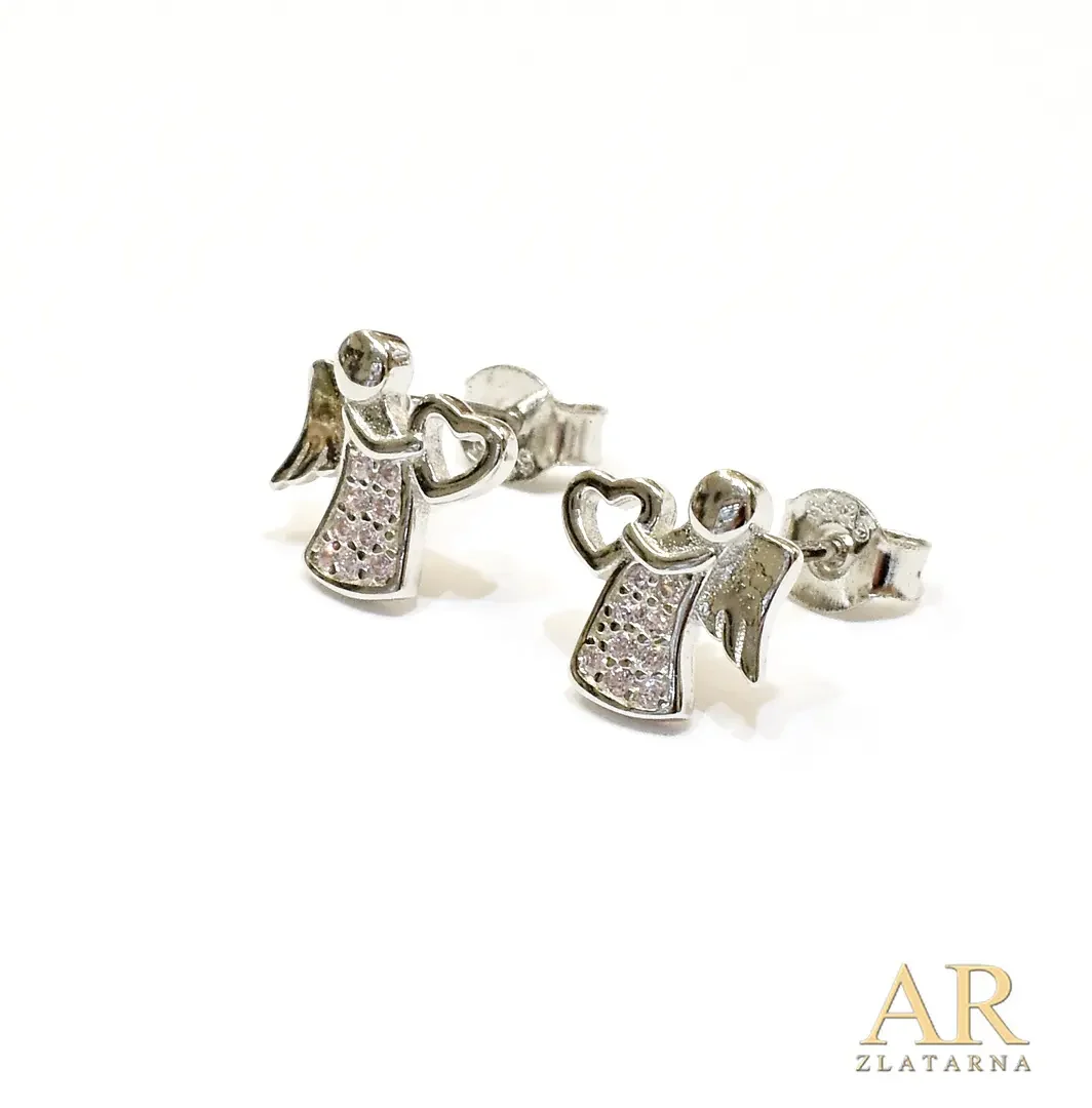 Srebrne naušnice Anđeli