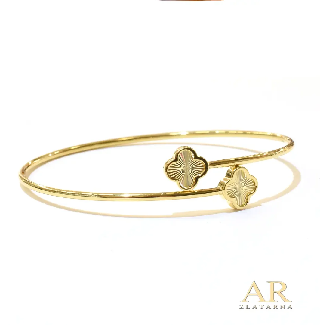 Zlatna narukvica kruta  Djeteline