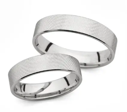 Zlatni vjenčani prsteni 14ct  5.0mm Model 19