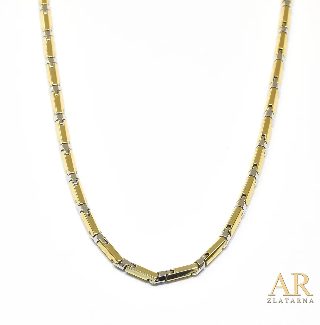 Zlatna ogrlica lančić Baraka  3.8mm šesterokut 60cm 