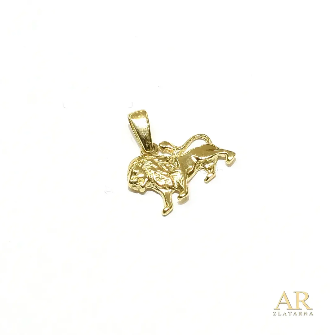Zlatni privjesak Lav Model 1