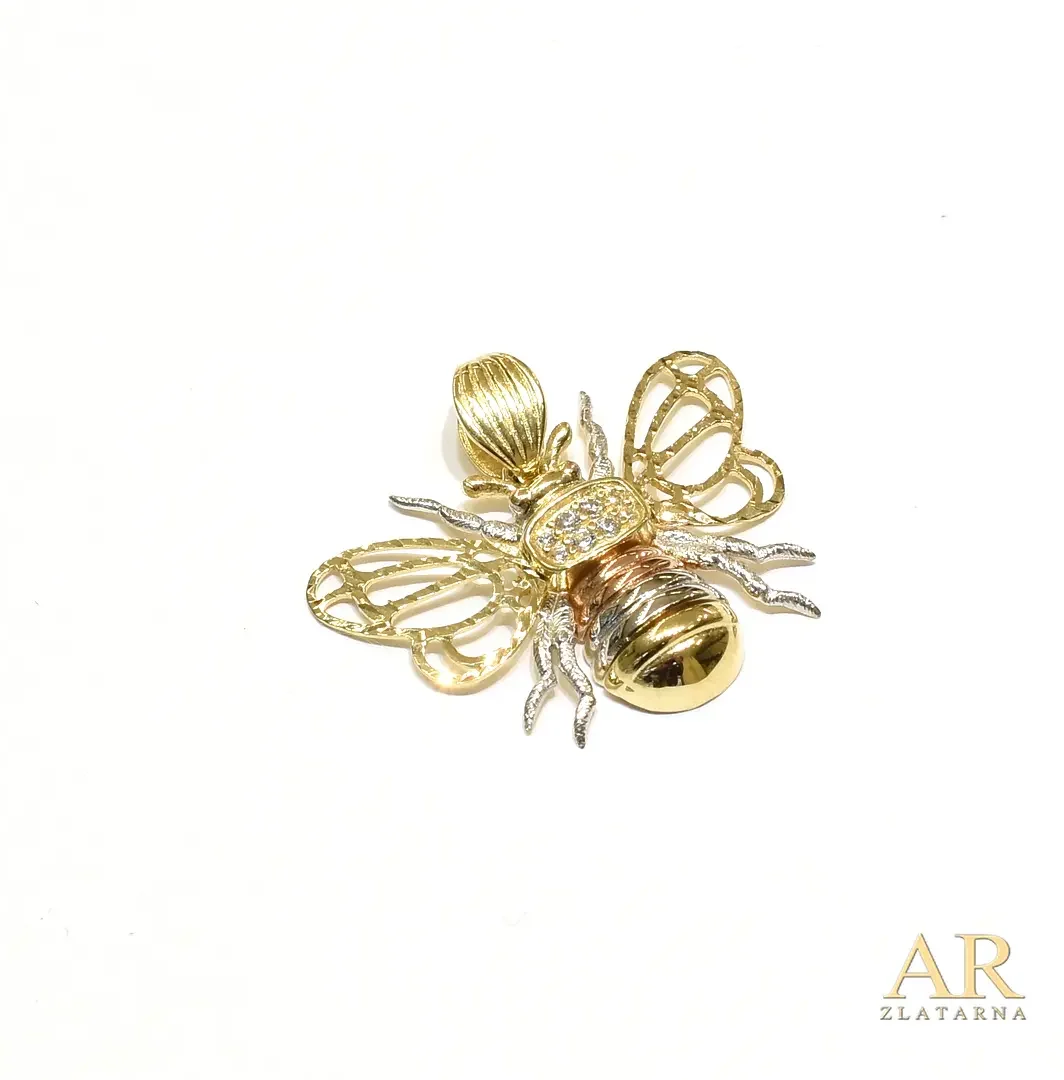 Zlatni privjesak Pčela
