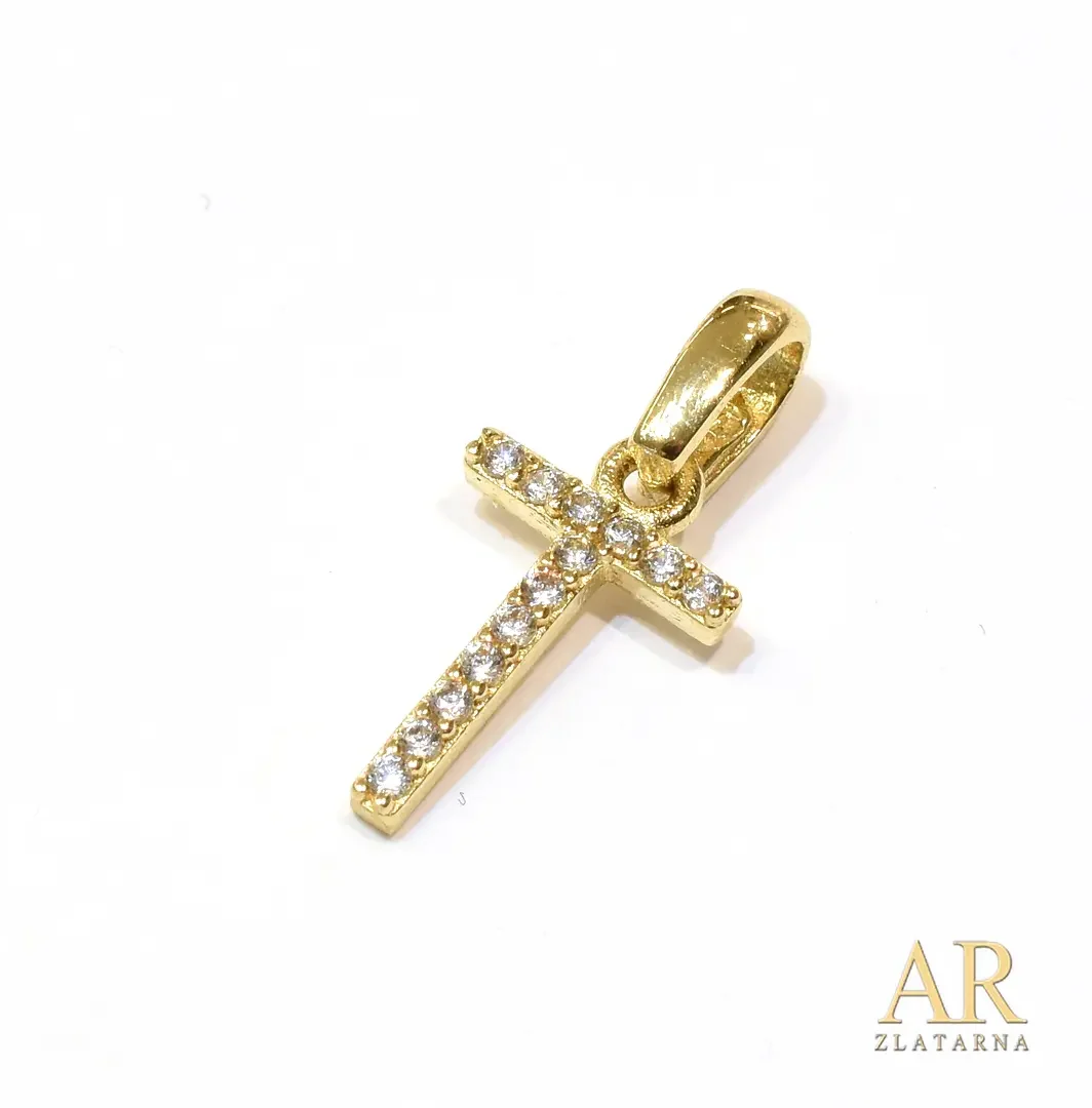 Zlatni privjesak slovo T