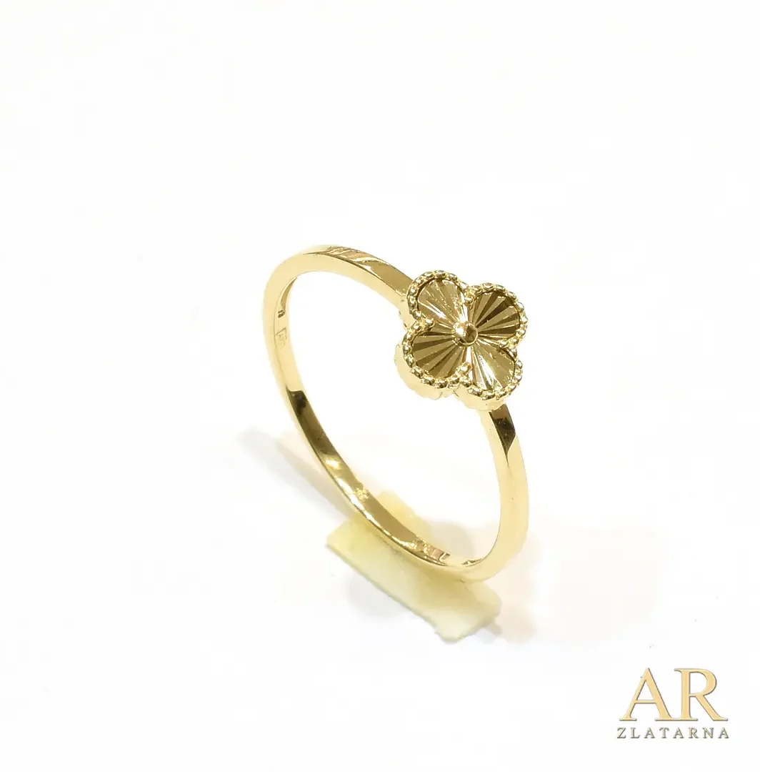 Zlatni prsten Djetelina Model 1