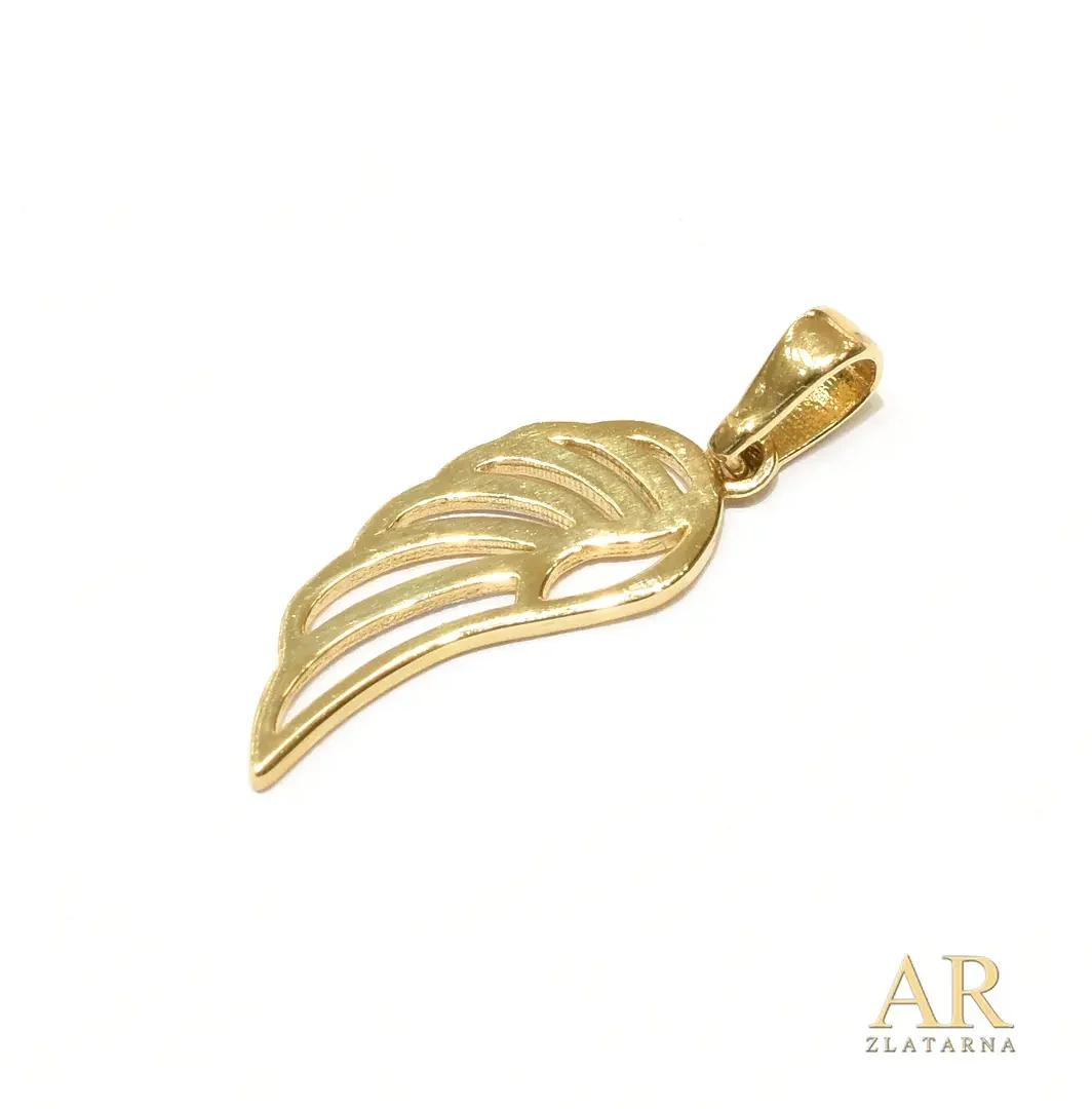 Zlatni privjesak Krila anđela