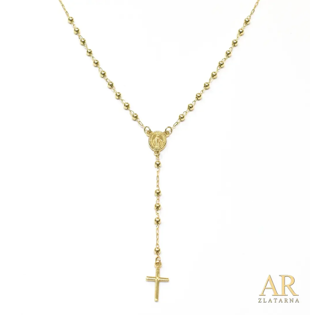 Zlatna ogrlica Krunica 50cm  Model 3