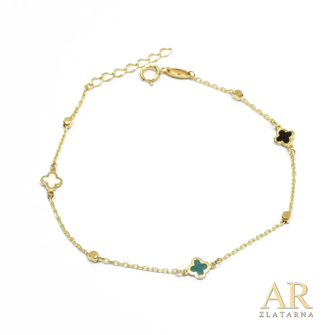 Zlatna narukvica Djeteline Model 7