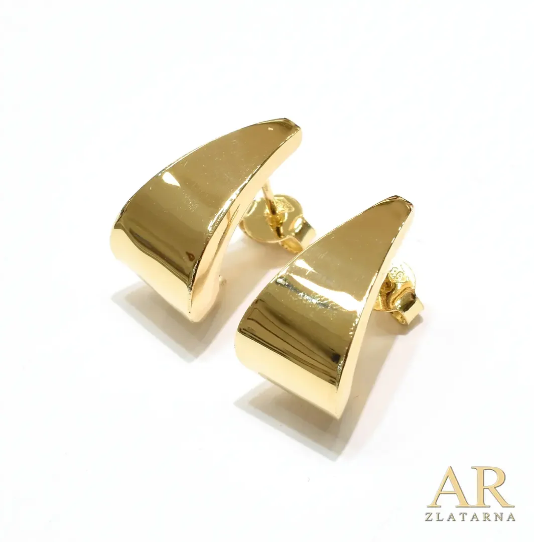 Zlatne naušnice Velika kapljica